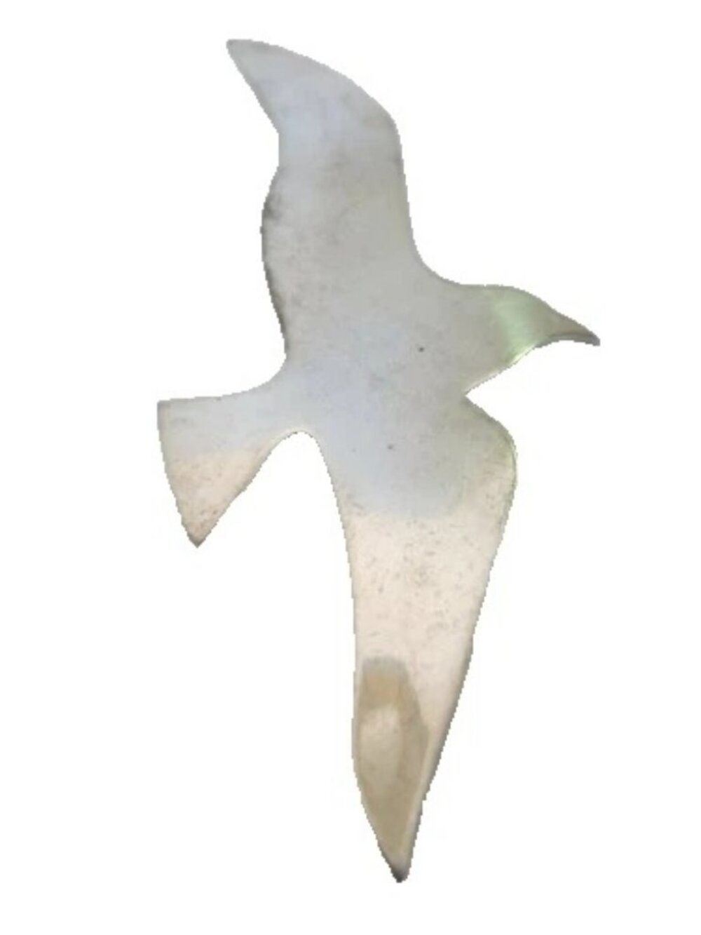 Seagull Vintage 925 International Sterling Silver 3.25" Pin Brooch Pendant